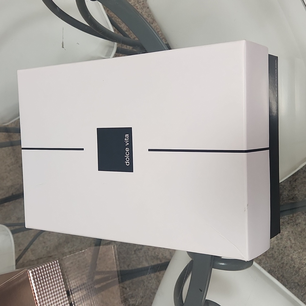Dolce Vita shoe box.